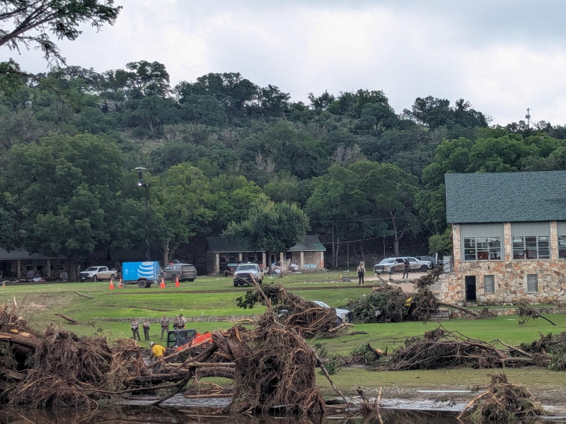 Texas camp devastation